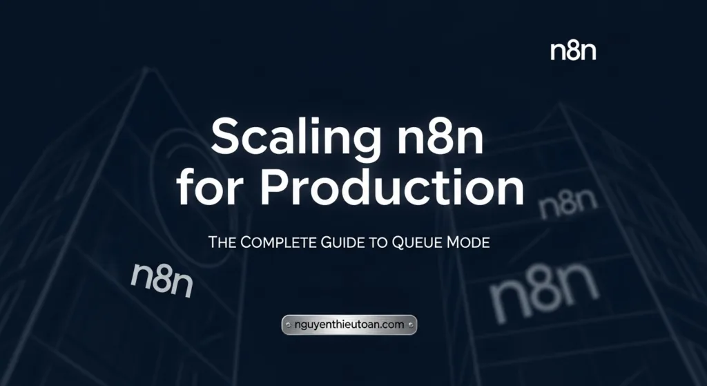 Lỗi n8n self-hosted bị treo, bỏ lỡ trigger? Hướng dẫn toàn diện về Queue Mode để mở rộng hệ thống bền vững