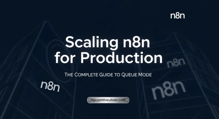 Lỗi n8n self-hosted bị treo, bỏ lỡ trigger? Hướng dẫn toàn diện về Queue Mode để mở rộng hệ thống bền vững