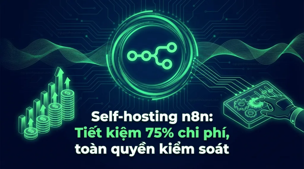 Hướng dẫn self-host n8n từ A-Z trong 30-60 phút cho người mới bắt đầu – Kinh nghiệm thực tế từ Nguyễn Thiệu Toàn!
