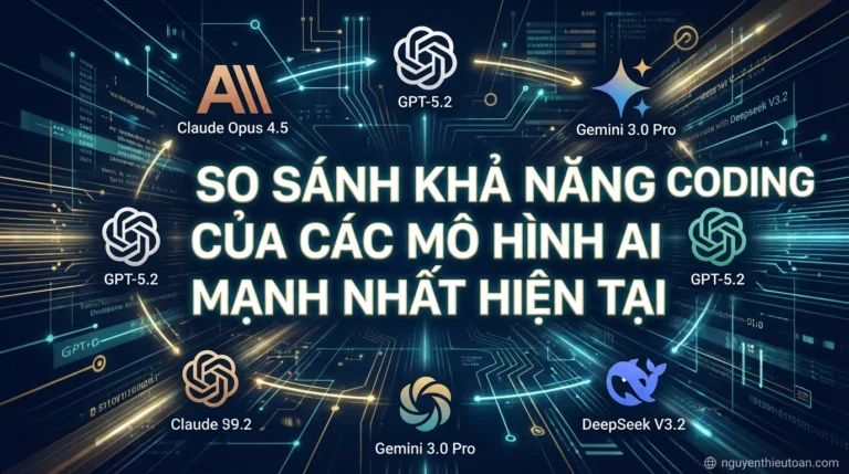 So sánh khả năng coding của các mô hình AI mạnh nhất hiện tại, AI nào lập trình tốt nhất?
