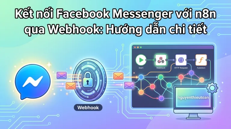 Hướng dẫn chi tiết setup Facebook Messenger webhook từ n8n và lấy Page Access Token