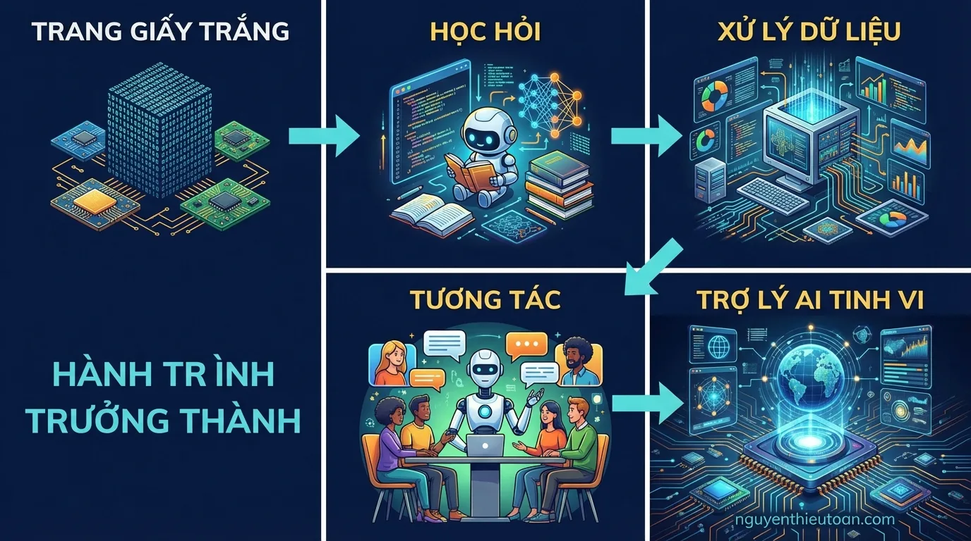 [nguyenthieutoan.com] Hành trình trưởng thành của một người học việc AI qua các giai đoạn