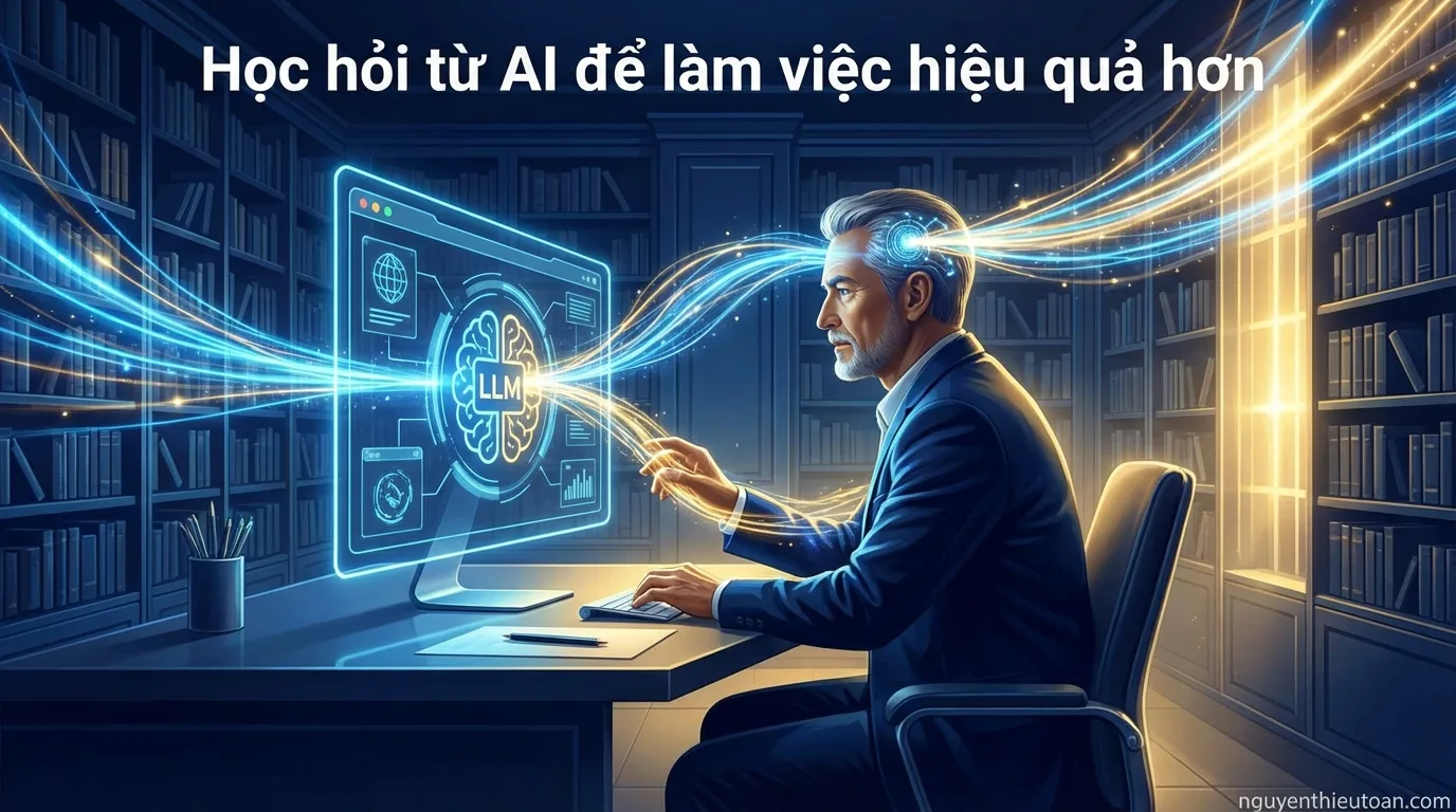 [nguyenthieutoan.com] Học hỏi từ cách hoạt động của LLM để làm việc hiệu quả hơn