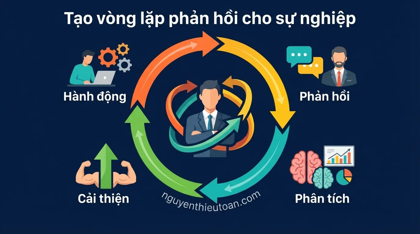 [nguyenthieutoan.com] Tạo vòng lặp phản hồi (feedback loop) cho sự nghiệp như cách AI học